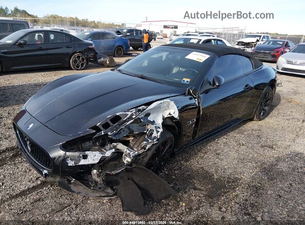 ZAM45VMA8G0167344 2016 MASERATI GRANTURISM Black Передня ліва чверть