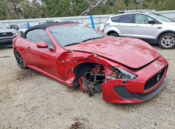 ZAM45VMAXG0174084 2016 MASERATI GRANTURISM Red Передня права чверть