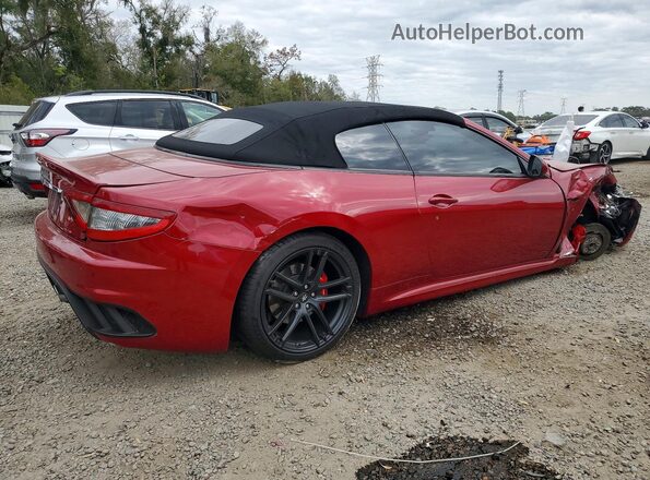 ZAM45VMAXG0174084 2016 MASERATI GRANTURISM Red Задня права чверть