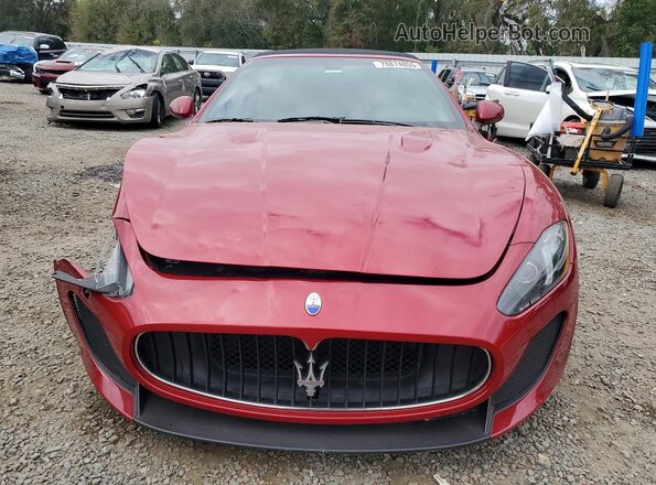 ZAM45VMAXG0174084 2016 MASERATI GRANTURISM Red Вид спереду