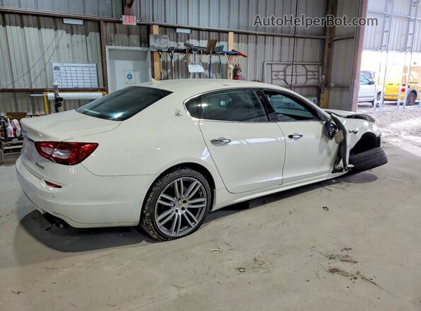 ZAM56PPA5G1165649 2016 MASERATI QUATTROPOR White Trasero derecho