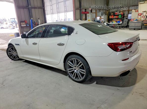 ZAM56PPA5G1165649 2016 MASERATI QUATTROPOR White Trasero izquierdo