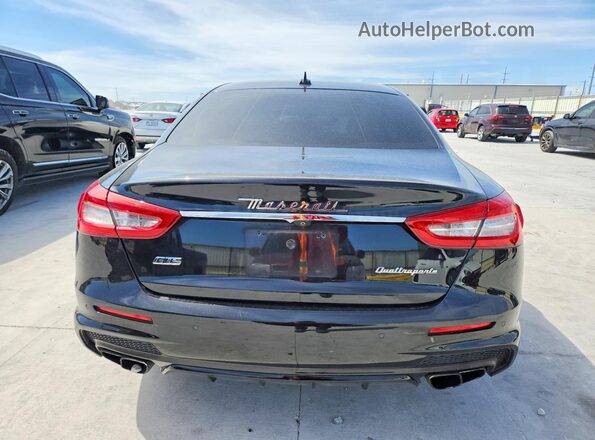 ZAM56PPS2H1235523 2017 MASERATI QUATTROPOR Black უკანა ხედი