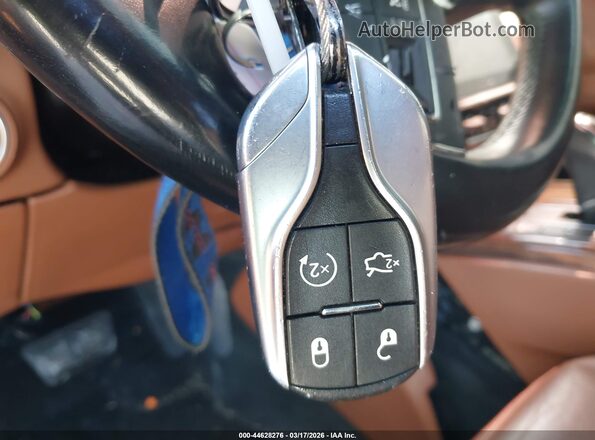 ZAM56RPA0H1211739 2017 MASERATI QUATTROPOR Black Vista del salpicadero