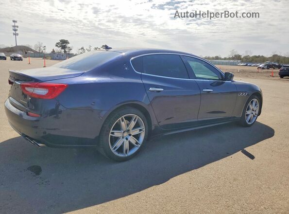 ZAM56RRA7G1185992 2016 MASERATI QUATTROPOR Blue Trasero derecho
