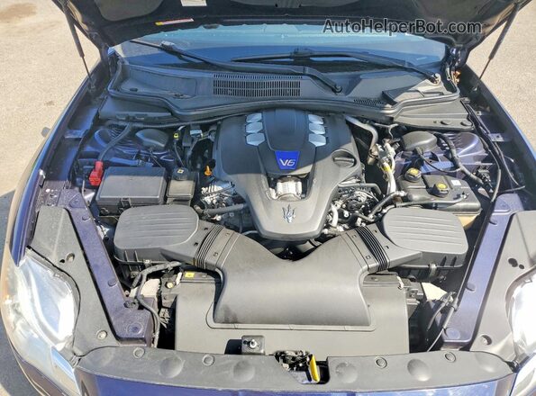 ZAM56RRA7G1185992 2016 MASERATI QUATTROPOR Blue Vista interior trasera