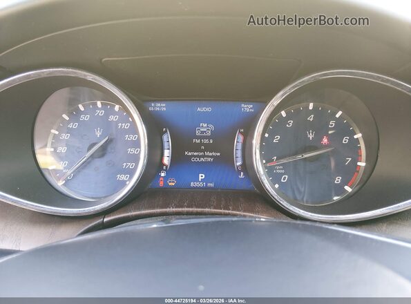 ZAM56YPL3J1281477 2018 MASERATI QUATTROPOR White Vista de los asientos traseros