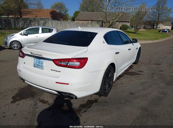 ZAM56YPL3J1281477 2018 MASERATI QUATTROPOR White Trasero derecho