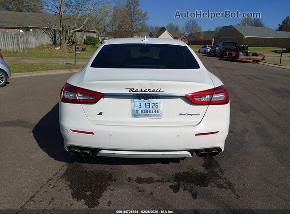 ZAM56YPL3J1281477 2018 MASERATI QUATTROPOR White 