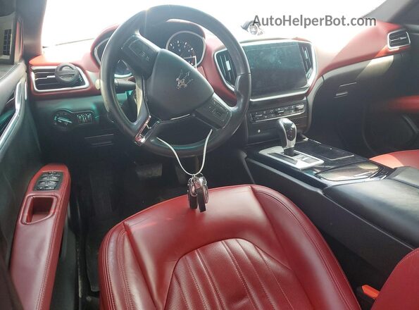 ZAM57RSA1G1190807 2016 MASERATI GHIBLI White Вид панелі приладів