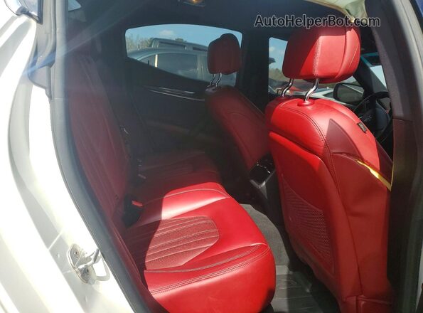 ZAM57RSA1G1190807 2016 MASERATI GHIBLI White Вид задніх сидінь