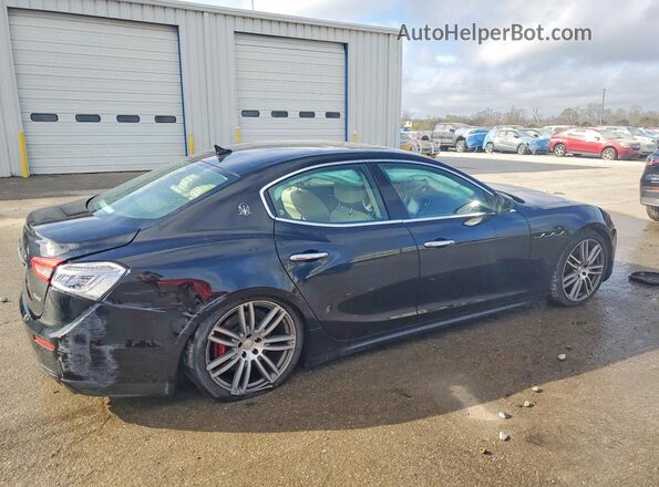 ZAM57RSA5H1218917 2017 MASERATI GHIBLI Black Հետևի աջ