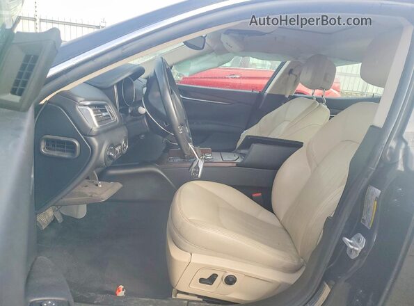 ZAM57RSA5H1218917 2017 MASERATI GHIBLI Black Սալոնի դիմացի տեսք