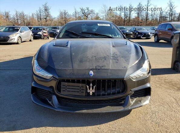 ZAM57RSAXG1170829 2016 MASERATI GHIBLI Black Vista frontal