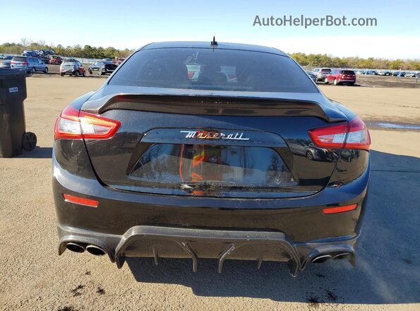 ZAM57RSAXG1170829 2016 MASERATI GHIBLI Black Vista trasera