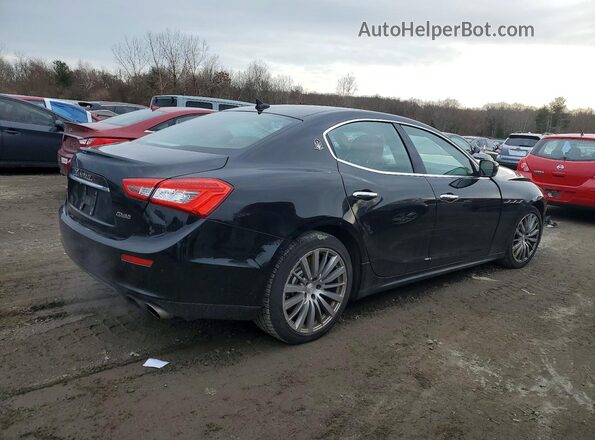 ZAM57RTA4G1177046 2016 MASERATI GHIBLI Black Trasero derecho
