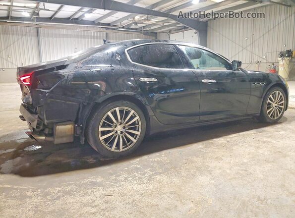 ZAM57RTA5G1173703 2016 MASERATI GHIBLI Black Trasero derecho
