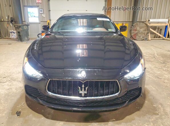 ZAM57RTA5G1173703 2016 MASERATI GHIBLI Black Vista frontal