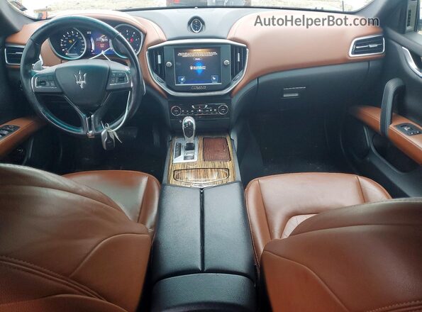 ZAM57RTA7G1188400 2016 MASERATI GHIBLI White Vista del salpicadero