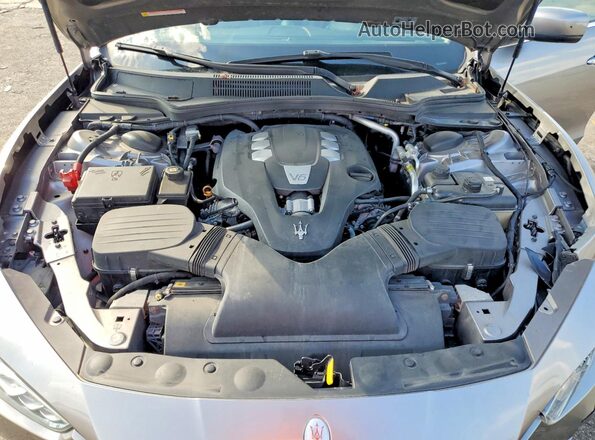 ZAM57XSA0G1165207 2016 MASERATI GHIBLI Gray Rear interior view