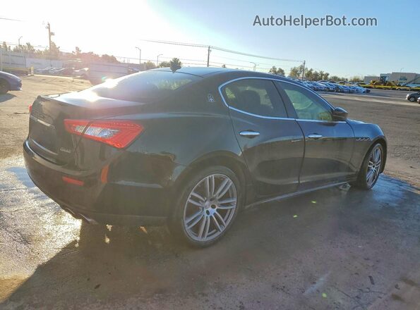 ZAM57XSA0H1238142 2017 MASERATI GHIBLI Black Rear right
