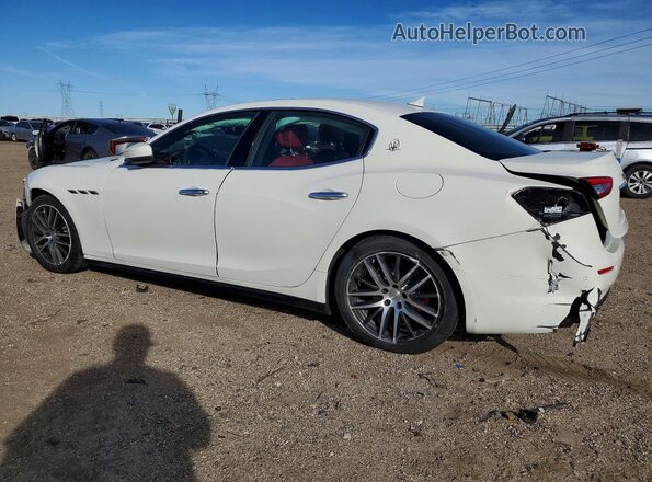 ZAM57XSA1J1293222 2018 MASERATI GHIBLI White Задня ліва чверть
