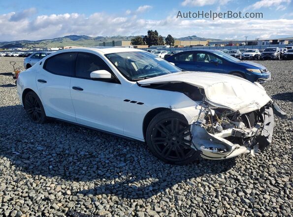 ZAM57XSA3H1206317 2017 MASERATI GHIBLI Белый 