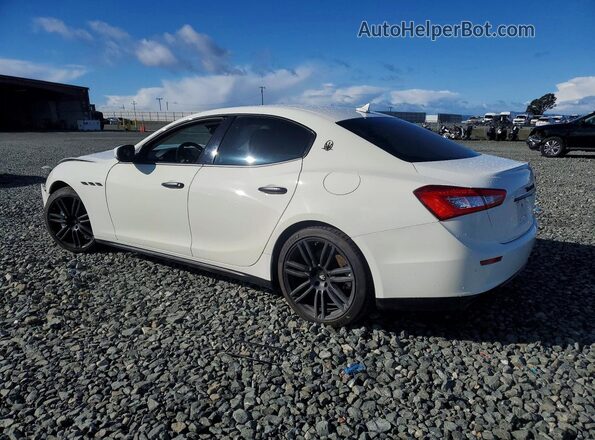 ZAM57XSA3H1206317 2017 MASERATI GHIBLI Белый 