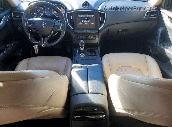 ZAM57XSA3H1206317 2017 MASERATI GHIBLI Белый 