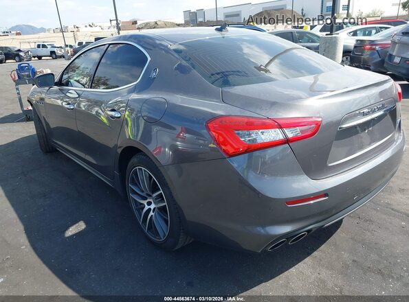ZAM57XSA3K1319689 2019 MASERATI GHIBLI Gray Tył lewy