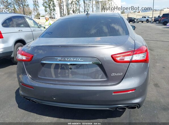 ZAM57XSA3K1319689 2019 MASERATI GHIBLI Gray 