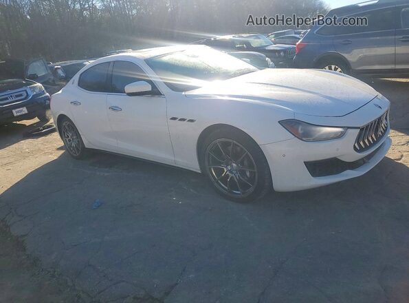 ZAM57XSA4L1344389 2020 MASERATI GHIBLI White Przód prawy