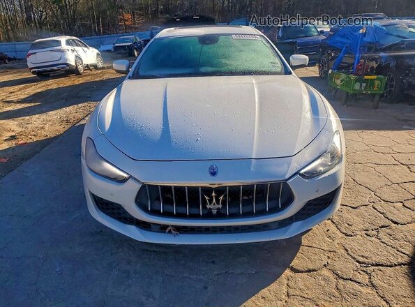 ZAM57XSA4L1344389 2020 MASERATI GHIBLI White Widok z przodu