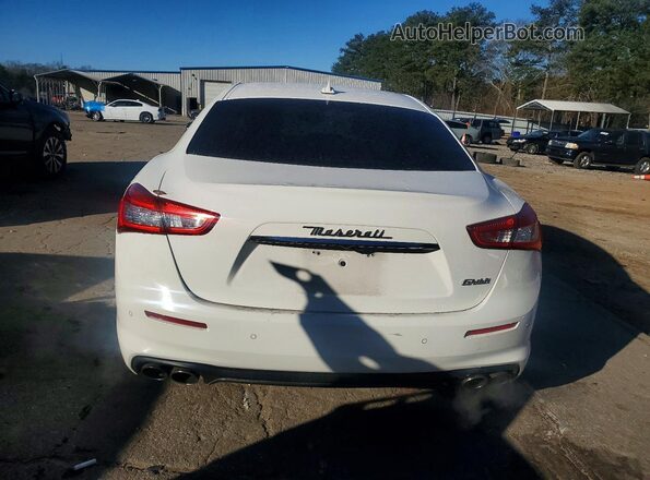 ZAM57XSA4L1344389 2020 MASERATI GHIBLI White Widok z tyłu