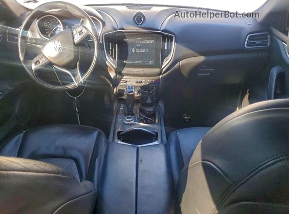 ZAM57XSA4L1344389 2020 MASERATI GHIBLI White Widok deski rozdzielczej