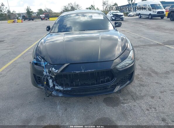 ZAM57XSA5H1206058 2017 MASERATI GHIBLI Black Front view