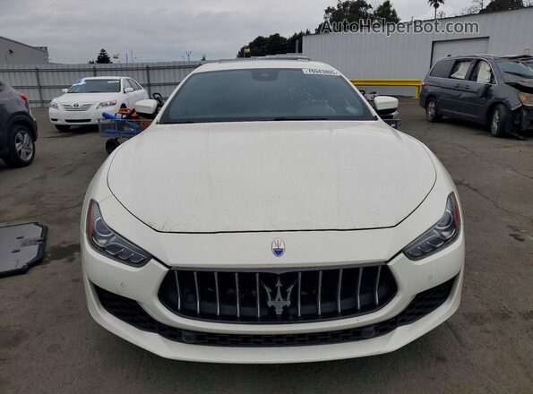 ZAM57XSA5L1344451 2020 MASERATI GHIBLI White Widok z przodu