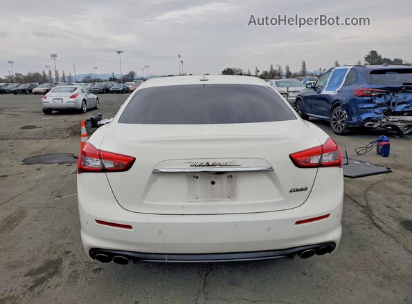 ZAM57XSA5L1344451 2020 MASERATI GHIBLI White Widok z tyłu