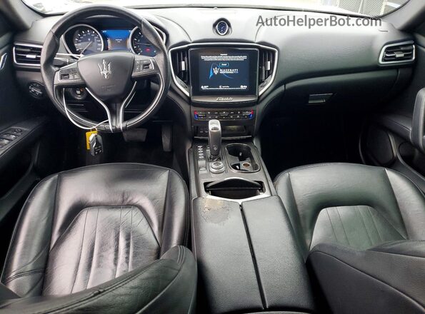 ZAM57XSA5L1344451 2020 MASERATI GHIBLI White Widok deski rozdzielczej