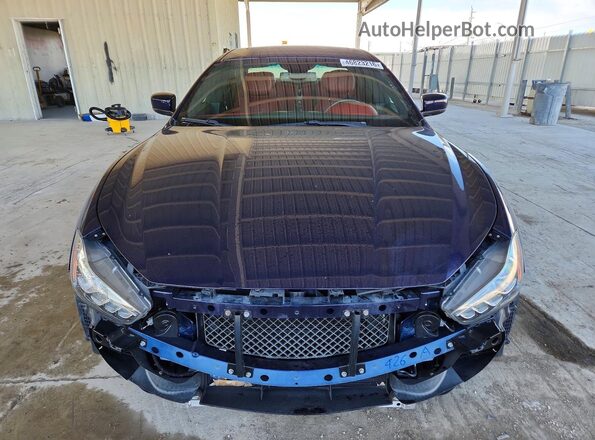 ZAM57XSA6G1165275 2016 MASERATI GHIBLI Blue Front view