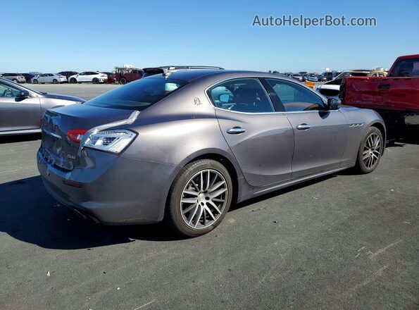 ZAM57XSA9K1328185 2019 MASERATI GHIBLI Gray Trasero derecho