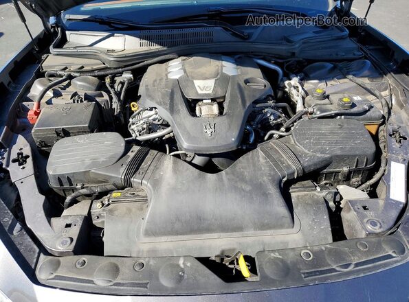 ZAM57XSA9K1328185 2019 MASERATI GHIBLI Gray Vista interior trasera