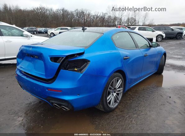 ZAM57XSS6J1290826 2018 MASERATI GHIBLI Blue Widok z przodu