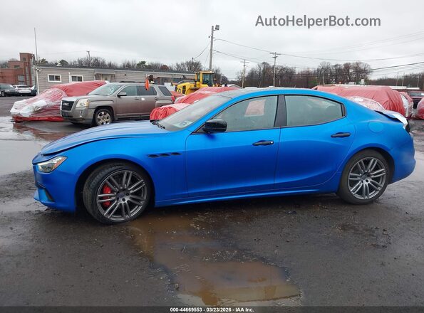 ZAM57XSS6J1290826 2018 MASERATI GHIBLI Blue Widok wnętrza 360 stopni
