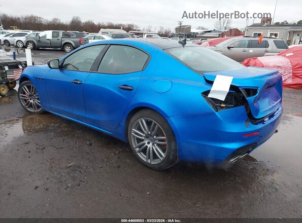 ZAM57XSS6J1290826 2018 MASERATI GHIBLI Blue Tył lewy