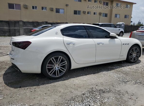 ZAM57XSS7J1290852 2018 MASERATI GHIBLI White 