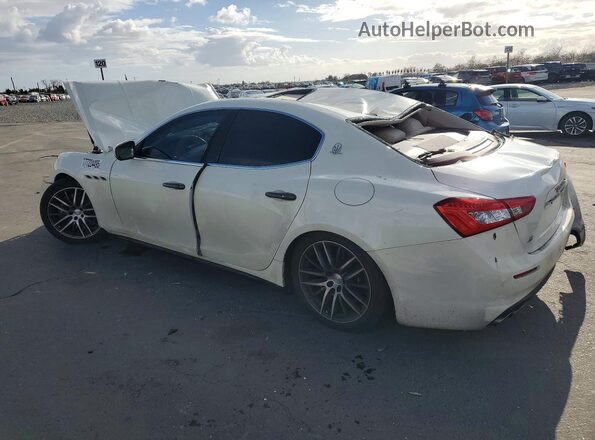 ZAM57YSA3K1329547 2019 MASERATI GHIBLI White Tył lewy
