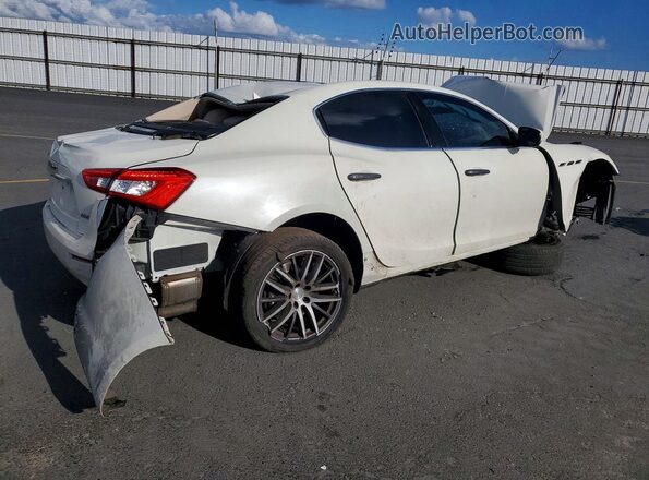 ZAM57YSA3K1329547 2019 MASERATI GHIBLI White Tył prawy