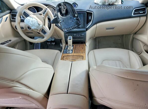 ZAM57YSA3K1329547 2019 MASERATI GHIBLI White Widok deski rozdzielczej