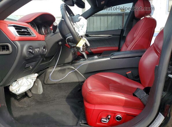 ZAM57YSA6M1362867 2021 MASERATI GHIBLI Black Սալոնի դիմացի տեսք